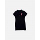 U.S. Polo Assn. Γυναικείο Μαύρο Polo Φόρεμα με Ροζ Big Logo / Pre-Owned